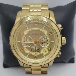 Michael Kors Runway MK8077 Men's StainlessSteel An